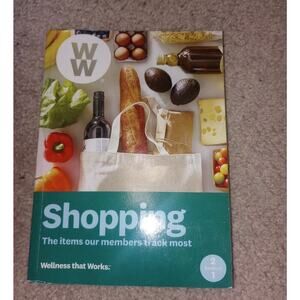 2/$10 Weight Watchers 2 Sided Book Dining and Shopping